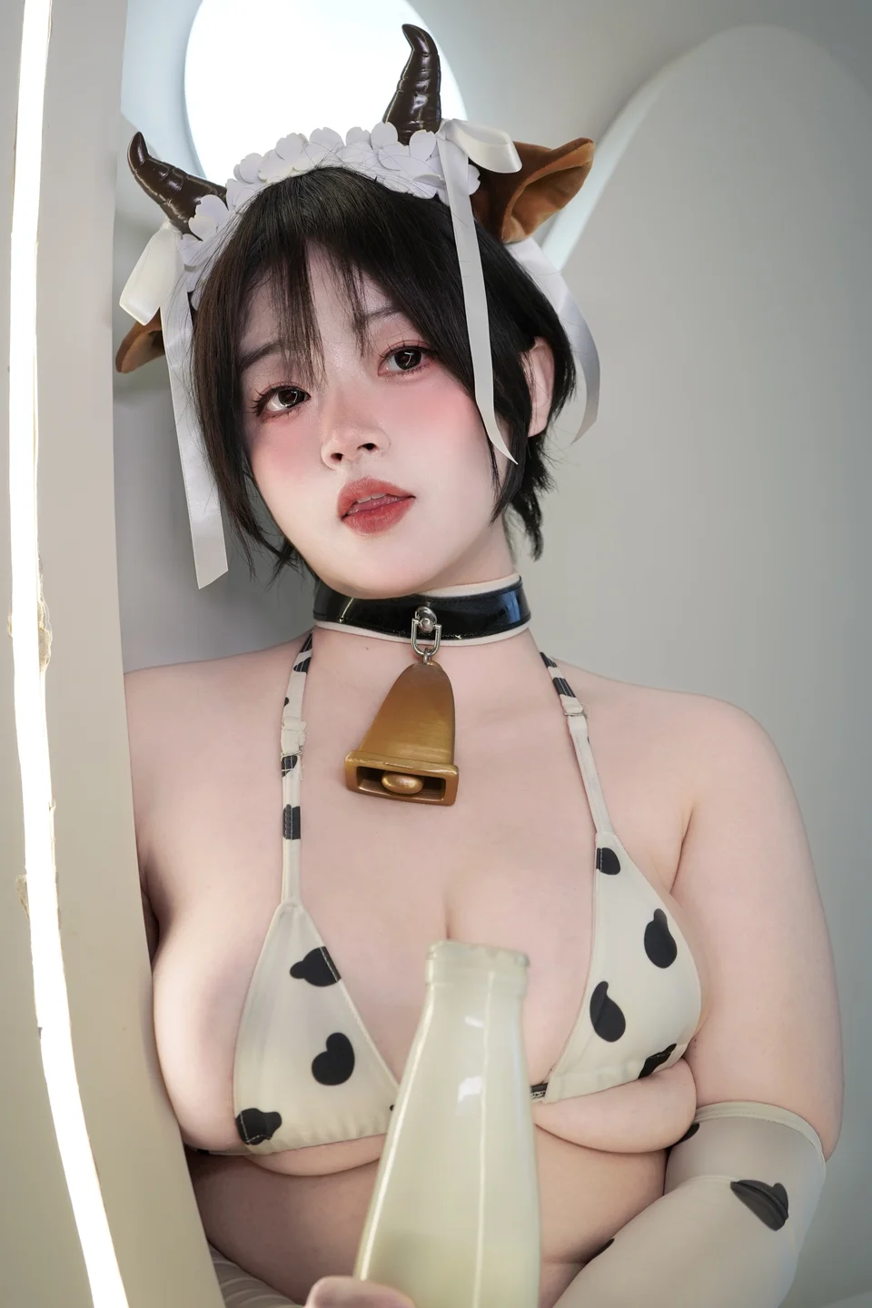 毛毛帽 - No.007 奶牛与汁 [99P-215MB] tg@simisebaisi 【丝足阁】052.webp